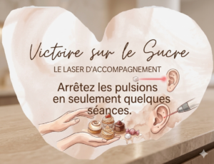 Réflexologie auriculaire par laser froid à Sainte-Foy-lès-Lyon pour stopper les pulsions sucrées et aider à la perte de poids
