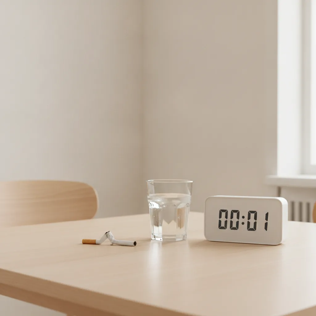 manque de nicotine symptômes durée